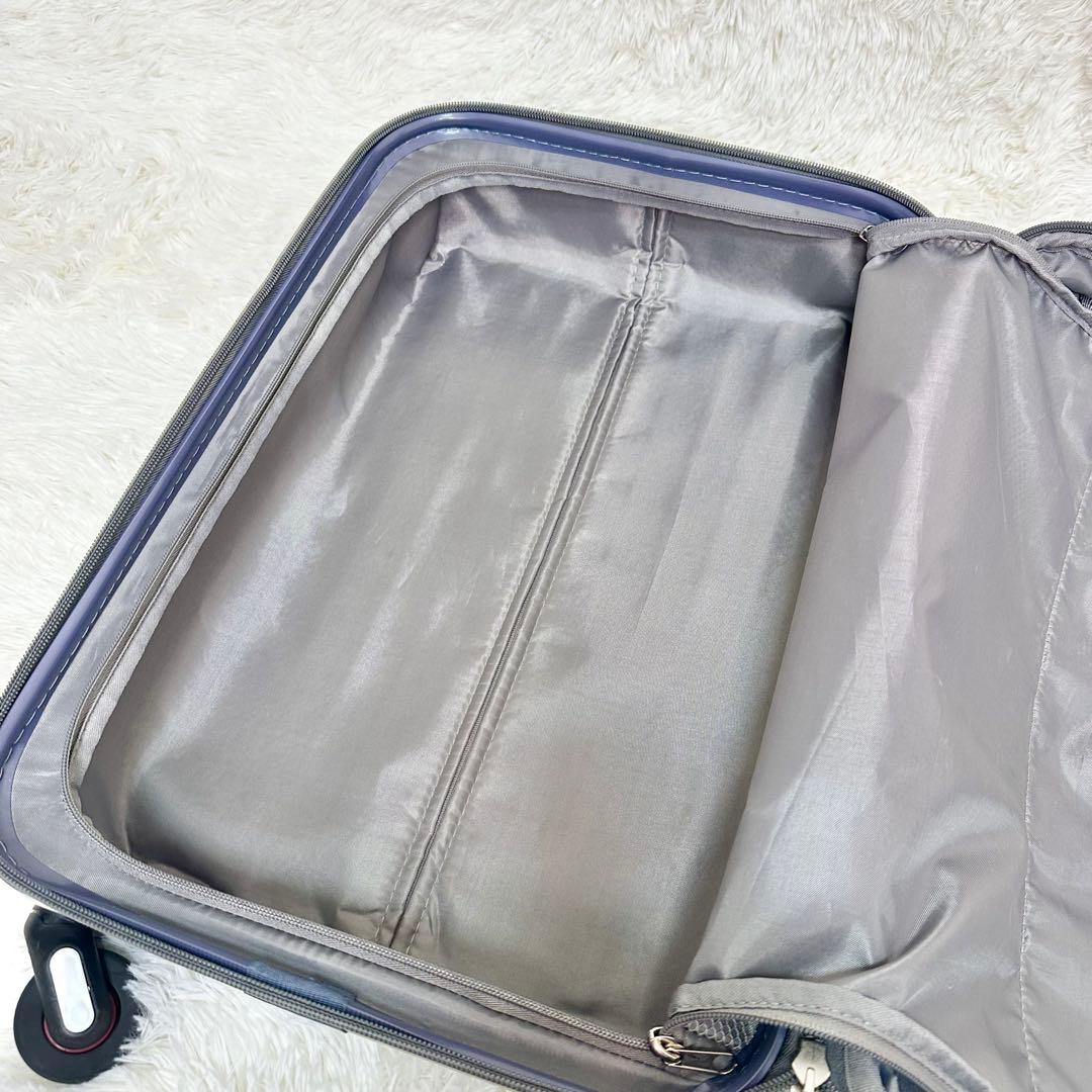 お買得✨ FREQUENTER スーツケース パールブルー 34L 4輪 静音