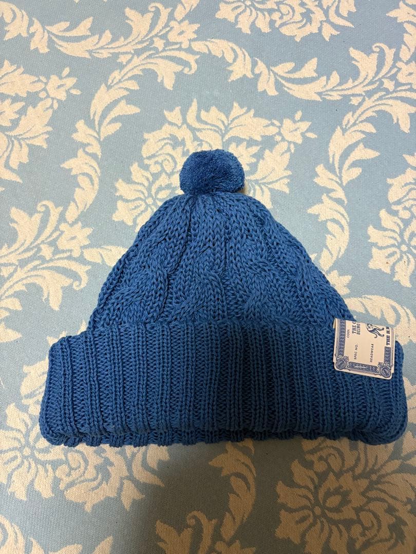 THE H.W.DOG&CO. ニット帽 CHUNKY CABLE BEANIE