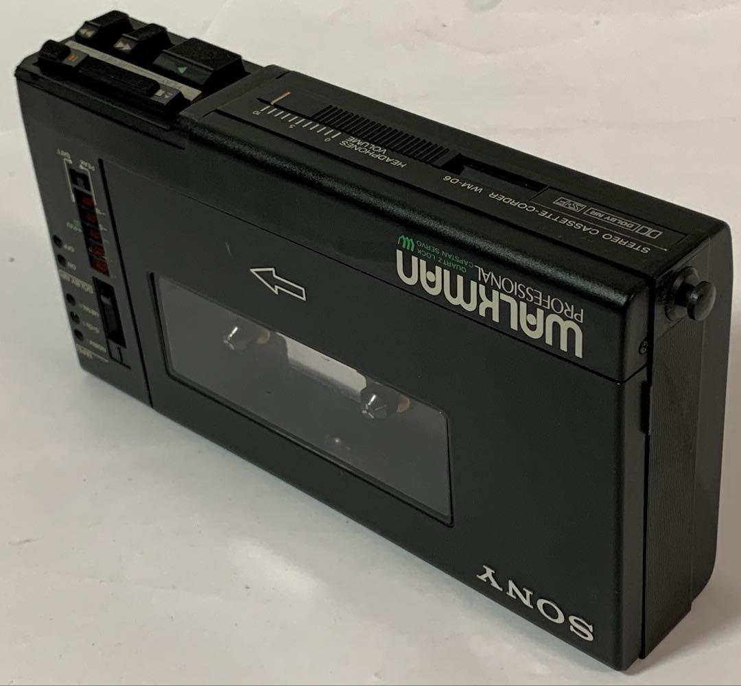 ポータブルプレーヤー SONY WALKMAN PROFESSIONAL WM-D6