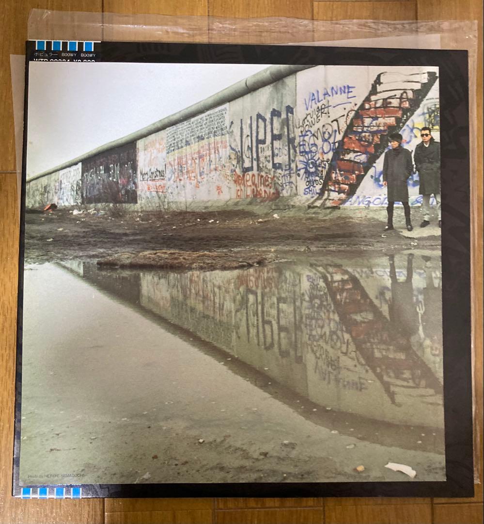 稀少オリジナルBOOWY ボウイLPレコード