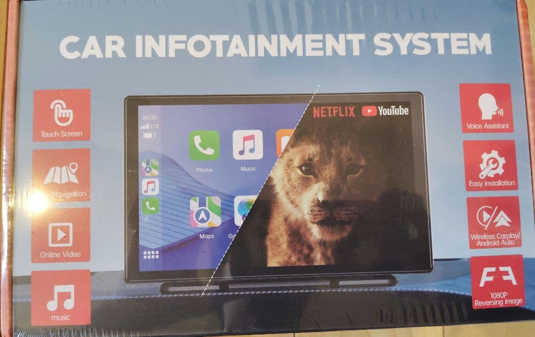 ディスプレイオーディオ 9インチ大画面carplay モニター