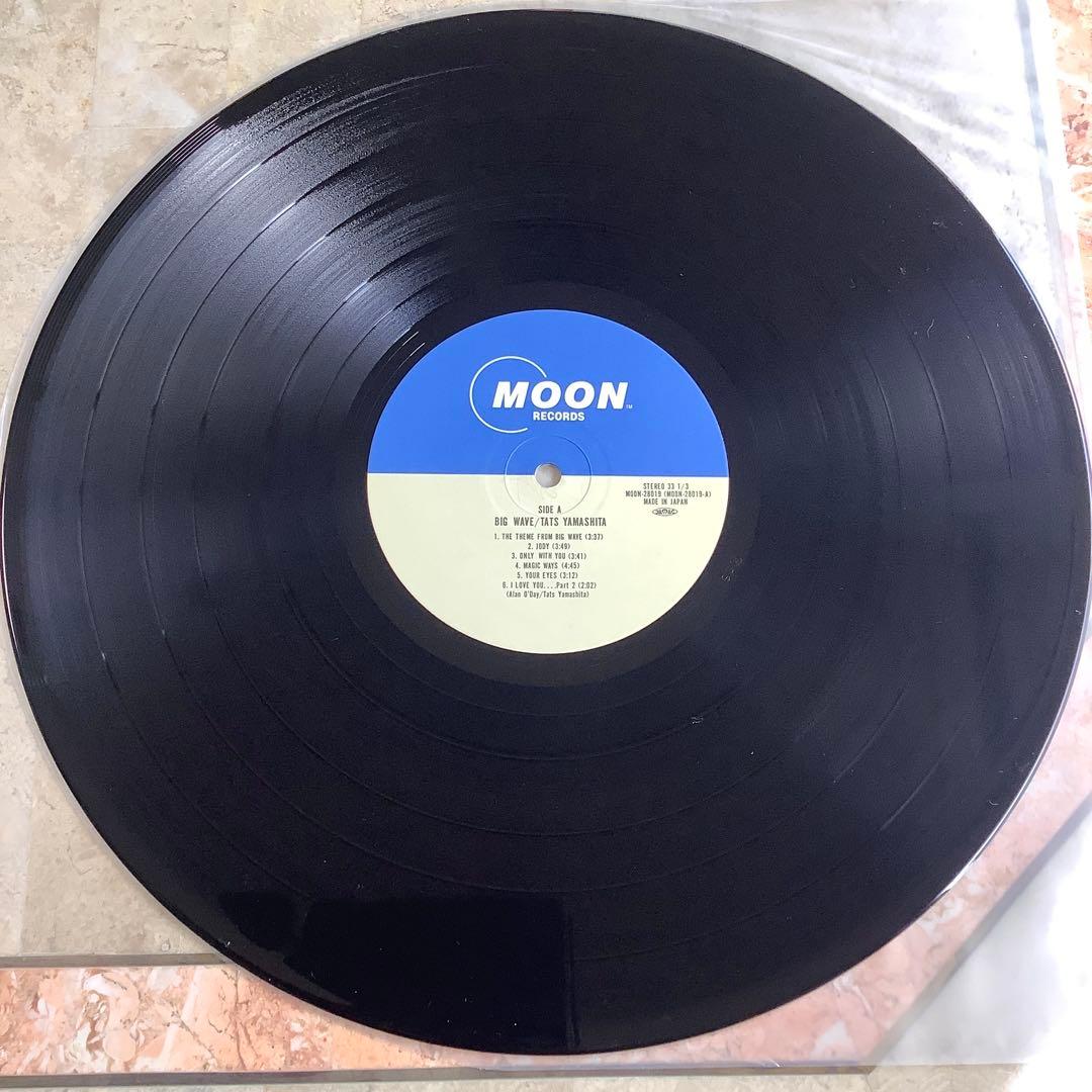 新品同様! 帯付 山下達郎1984年発売初版盤 ビッグウェイブ レアなハガキ付