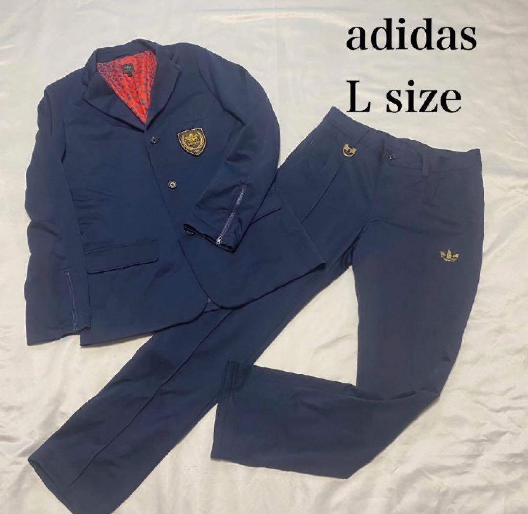 アディダスオリジナルス　B &Y セットアップスーツ　L 希少　ネイビー