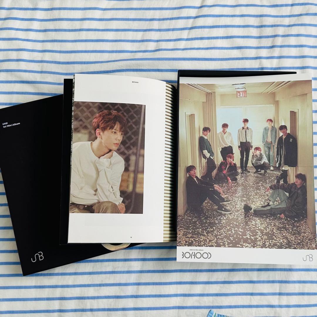 サイン入　UNB トレカ フォトカ ポスカ ステッカー CD & DVDセット