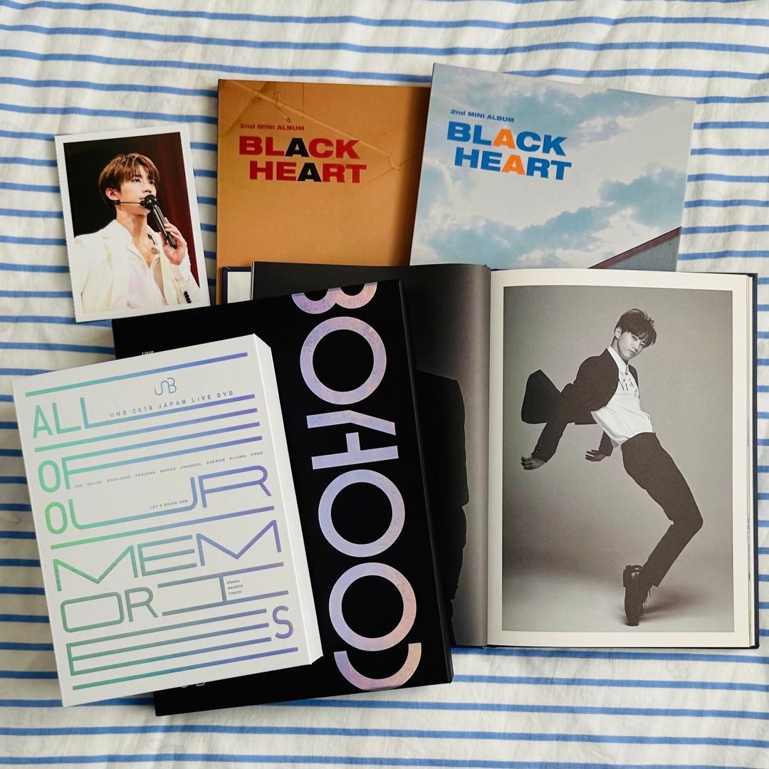 サイン入　UNB トレカ フォトカ ポスカ ステッカー CD & DVDセット