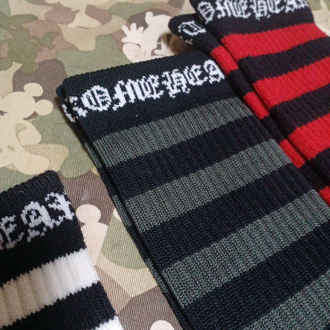 ３足組♪クロムハーツ★ソックス (25～28)