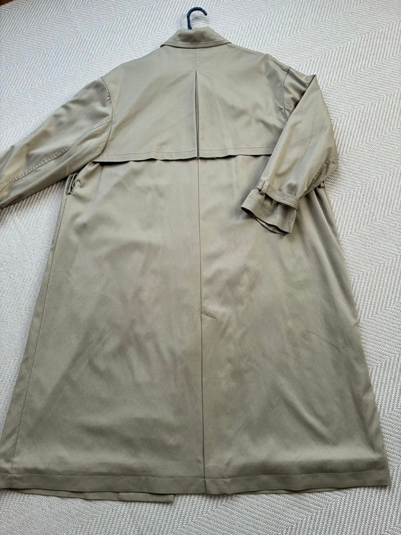 ベージュ トレンチコート ウエストベルト付き