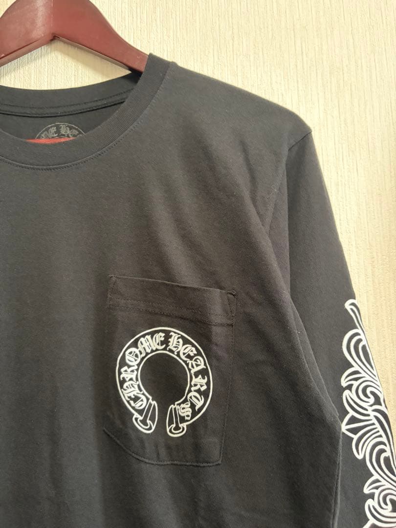 Chrome Hearts ロンT フローラル M