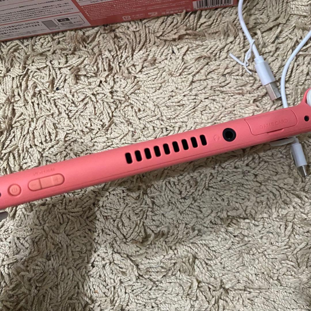 美品】Nintendo Switch Liteスイッチライト　コーラルピンク本体