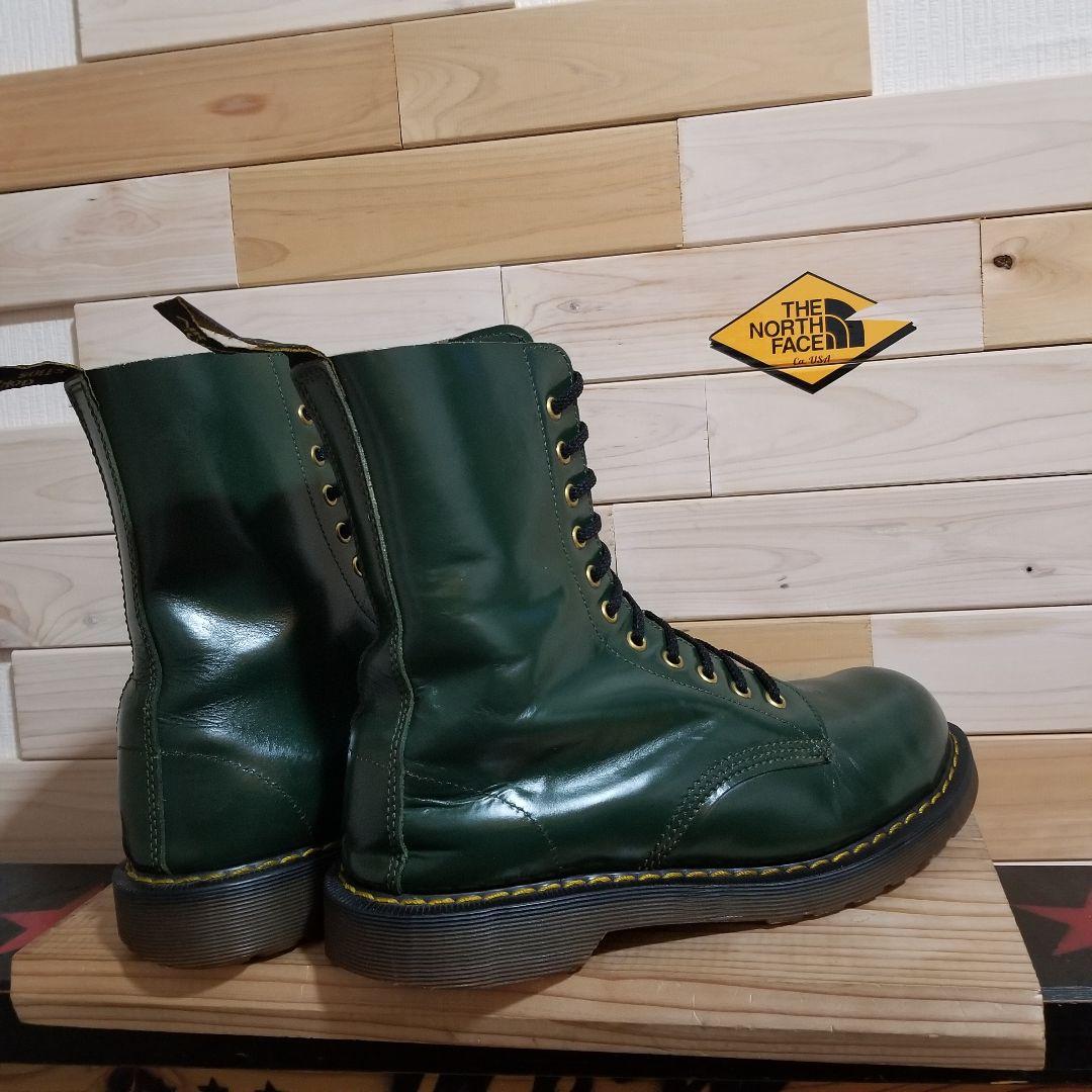 美品　Dr.Martens ドクターマーチン 4ホール 英国ホワイト社製 28