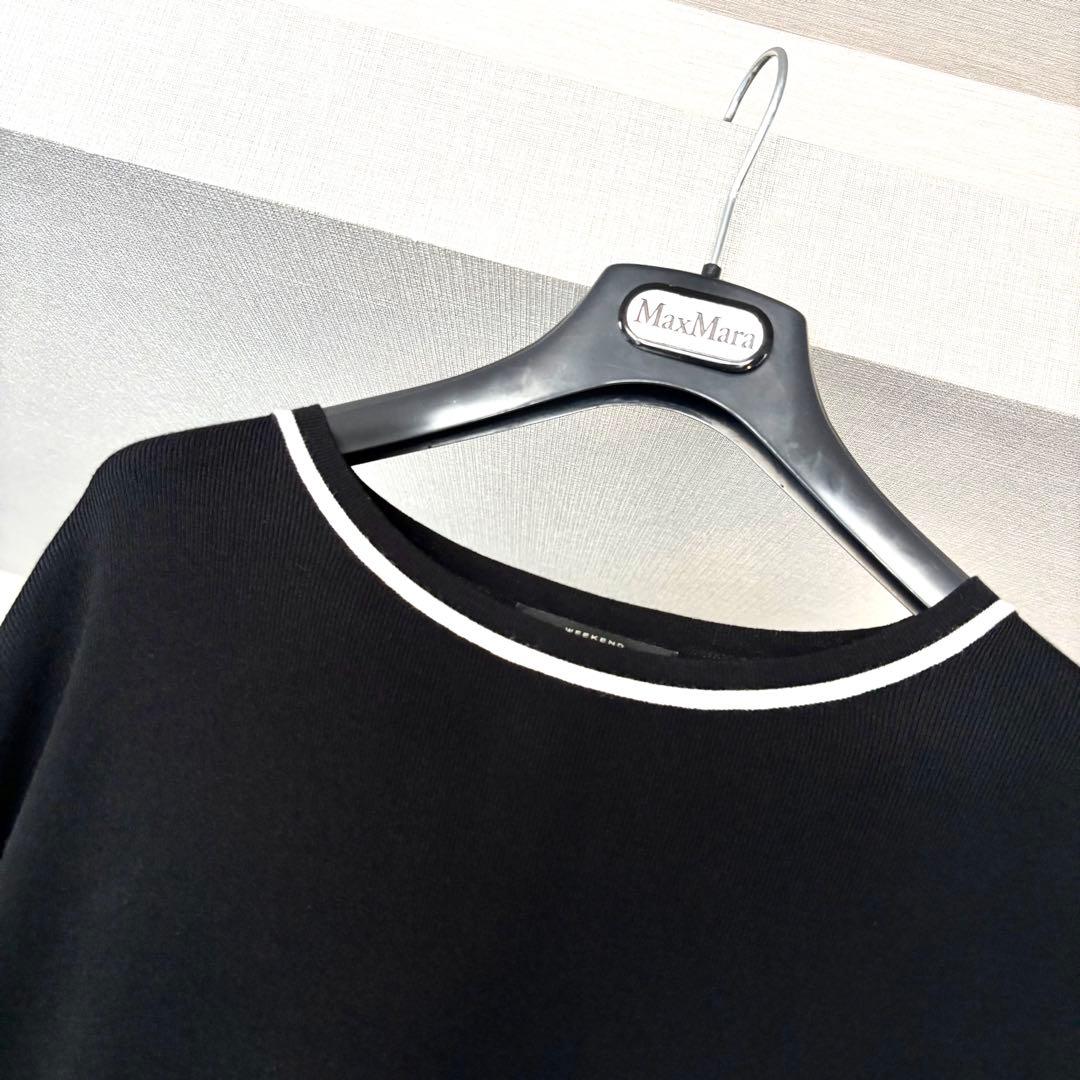 新品同様‼️マックスマーラ さらさら　ふんわりシルエット ニットワンピース