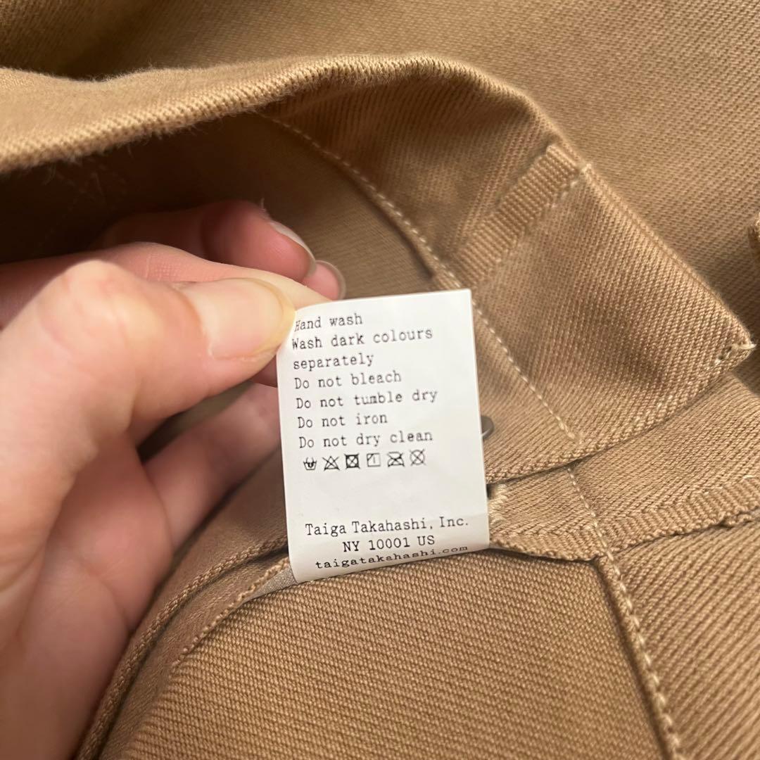 ヤ*マ様 【美品】T.T タイガタカハシ　Lot.303 ジャケット　キャメル