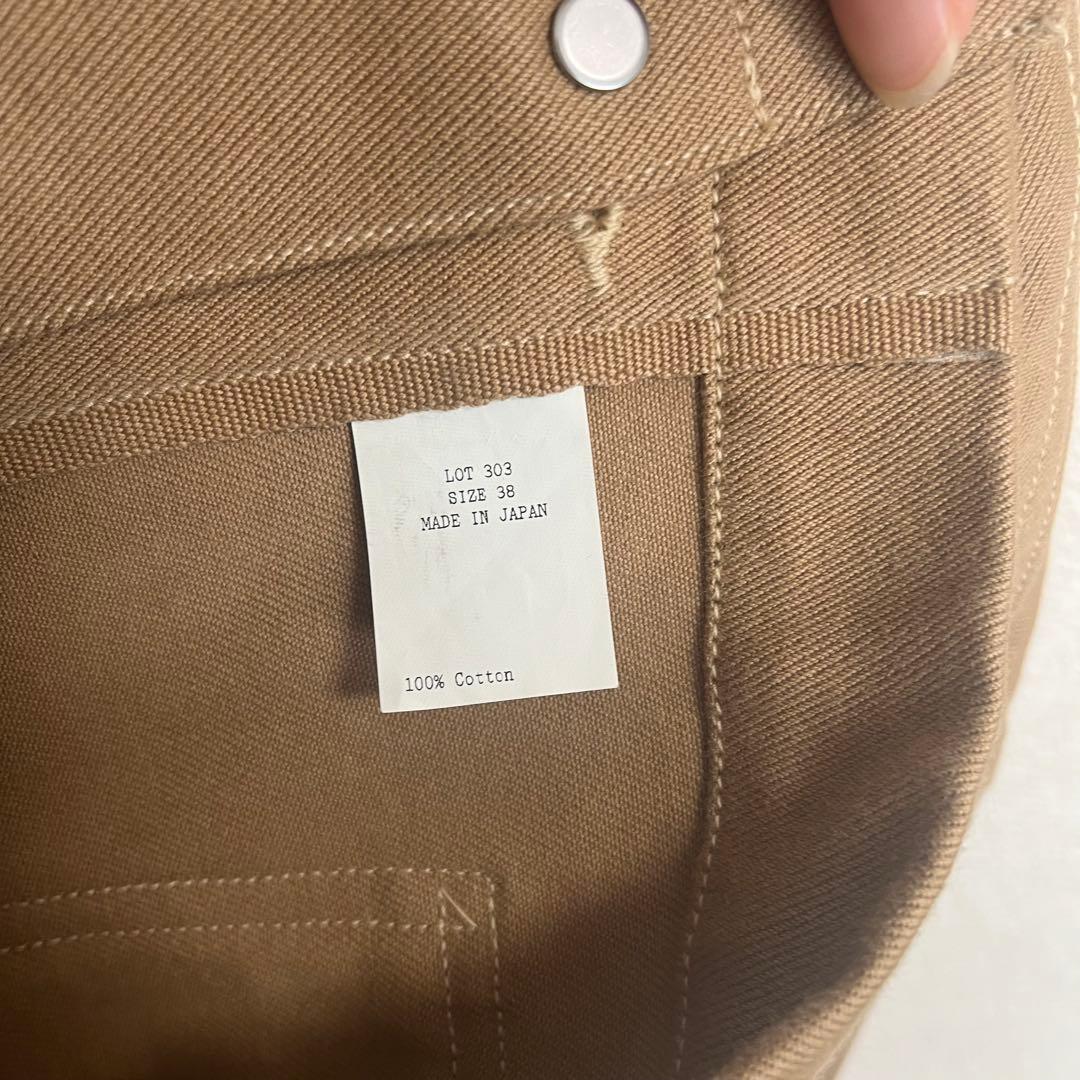 ヤ*マ様 【美品】T.T タイガタカハシ　Lot.303 ジャケット　キャメル