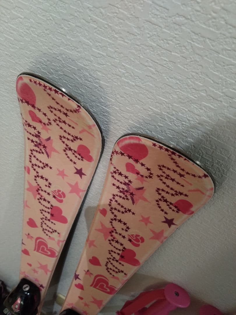 スキー板　110　ブーツ21cm　ストック　セット