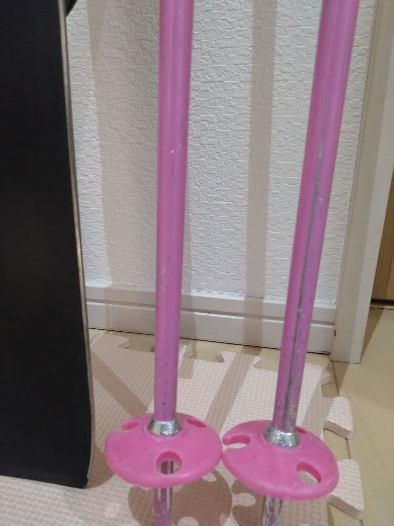スキー板　110　ブーツ21cm　ストック　セット