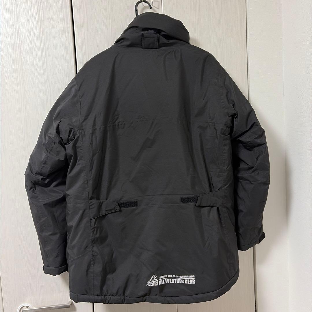 ワークマン　イージス　防水防寒スーツ　上下 相京ブラック ライディング LL