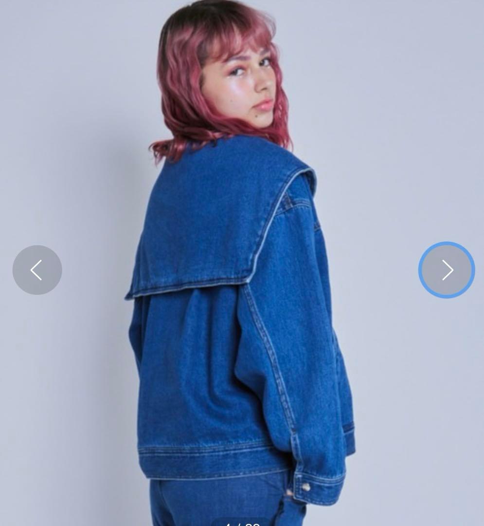 新品タグ付き　Candy Stripper SAILOR DENIM ジャケット