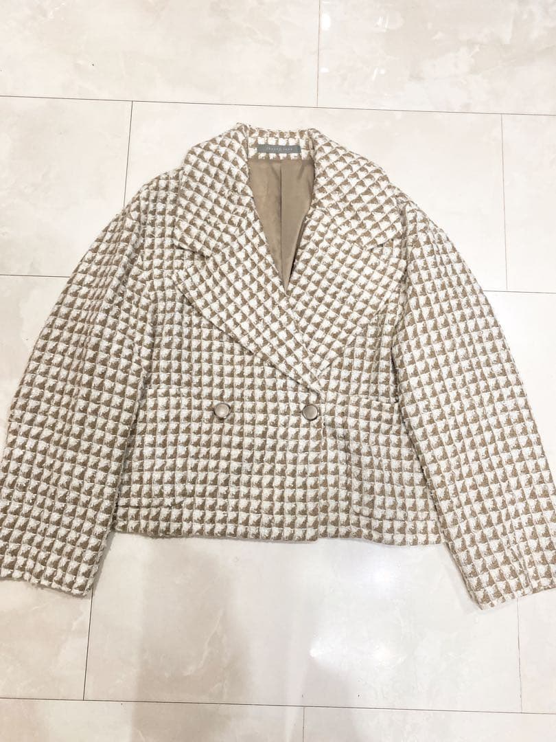 セオリーリュクス2023ツイードジャケット40美品8.3万