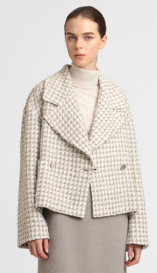 セオリーリュクス2023ツイードジャケット40美品8.3万