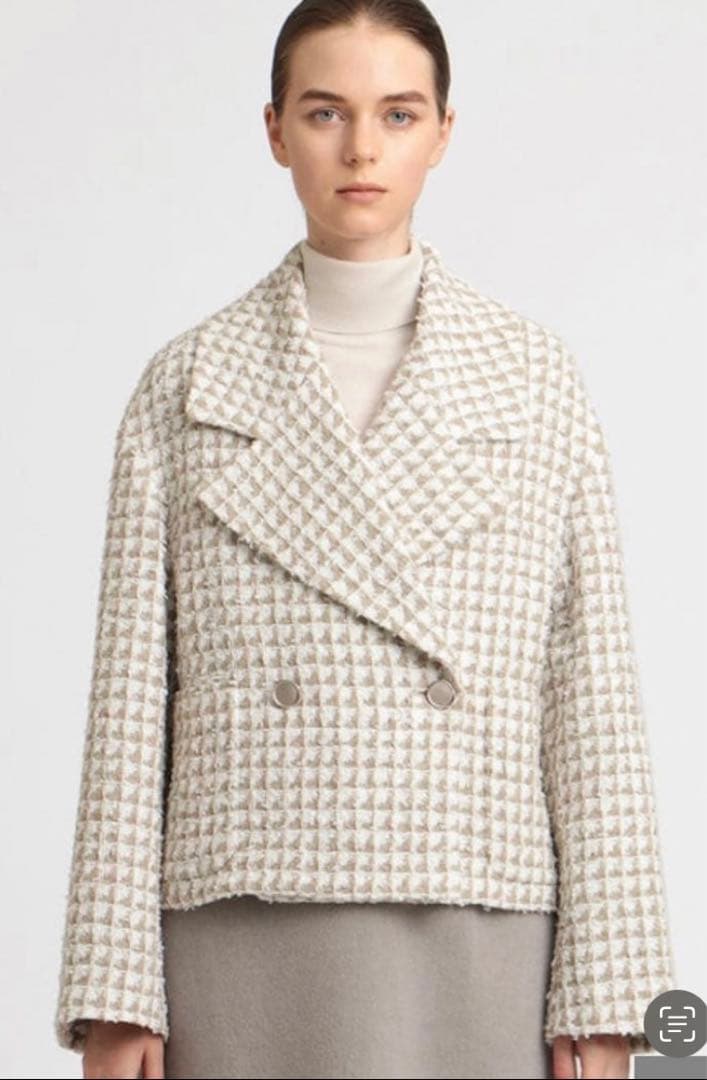 セオリーリュクス2023ツイードジャケット40美品8.3万