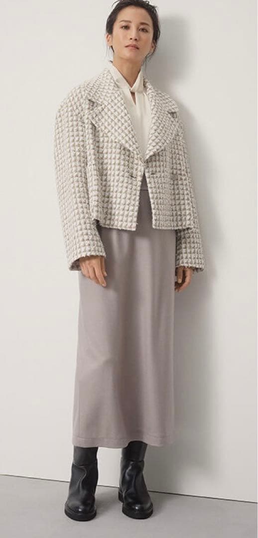 セオリーリュクス2023ツイードジャケット40美品8.3万