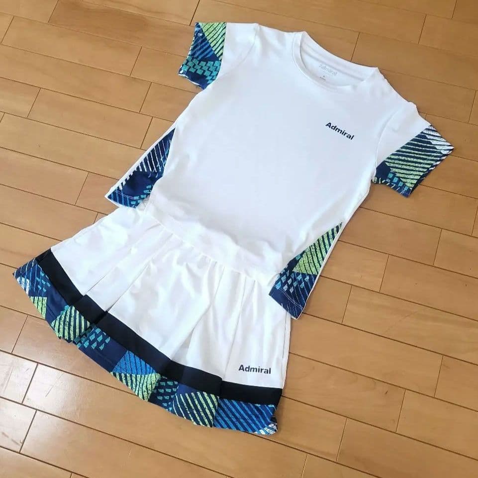 アドミラル　Admiral　ゲームシャツ&スコート　Sサイズ　セットアップ