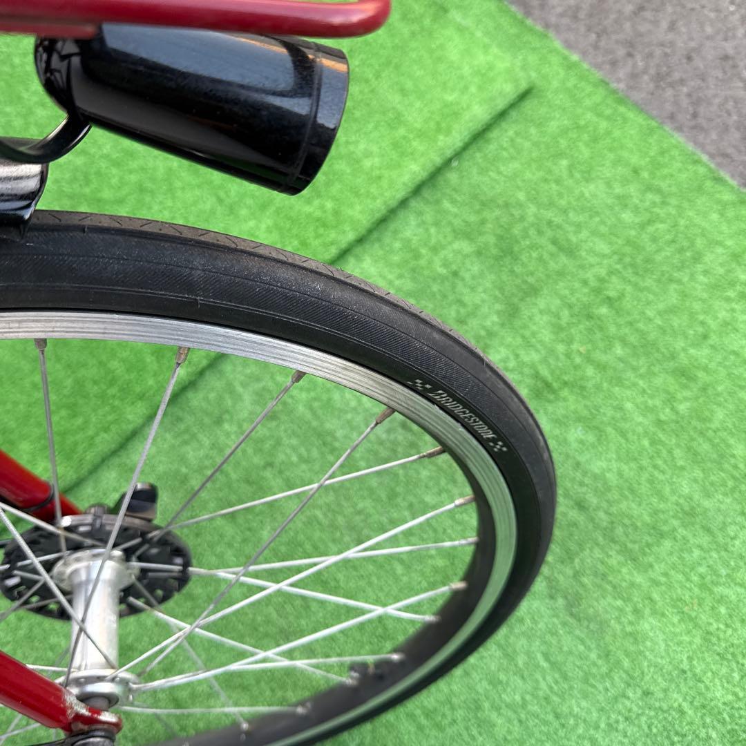 ブリヂストン電動アシスト自転車20インチ 12.3Ah レッド