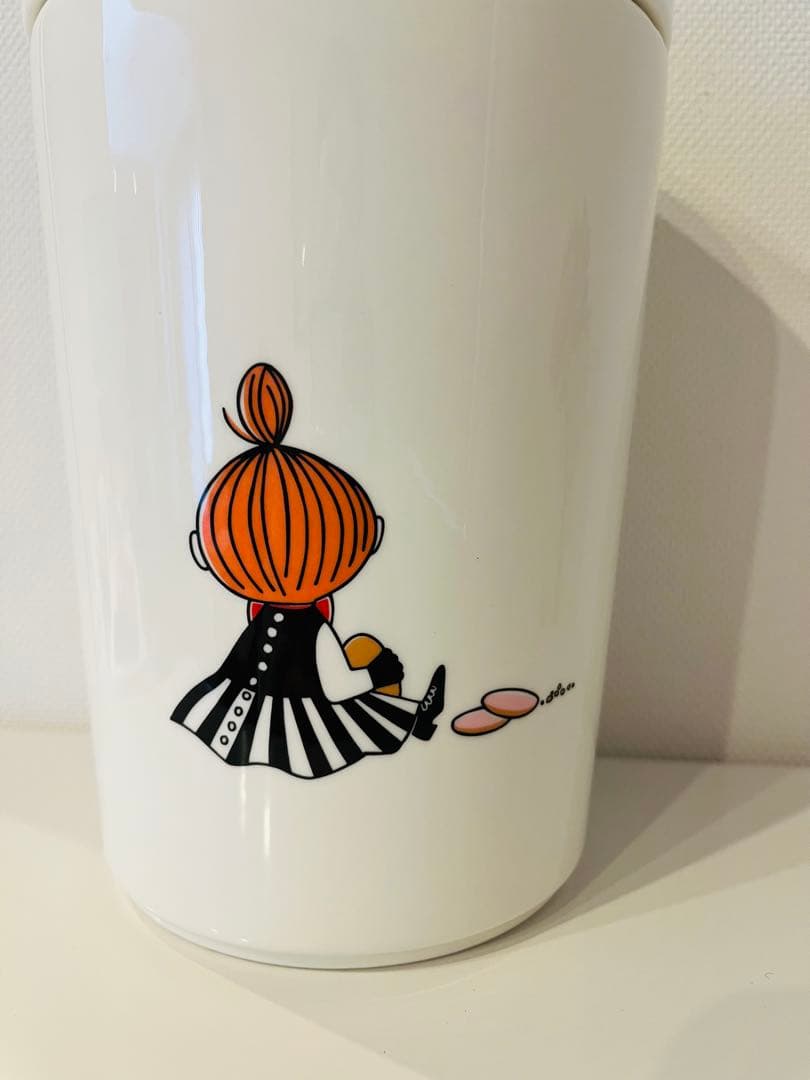 ARABIA リトルミイ　ビスケットジャー　アラビア　ムーミン北欧