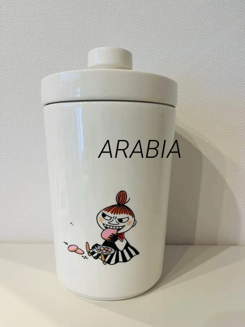ARABIA リトルミイ　ビスケットジャー　アラビア　ムーミン北欧