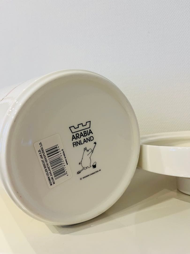 ARABIA リトルミイ　ビスケットジャー　アラビア　ムーミン北欧