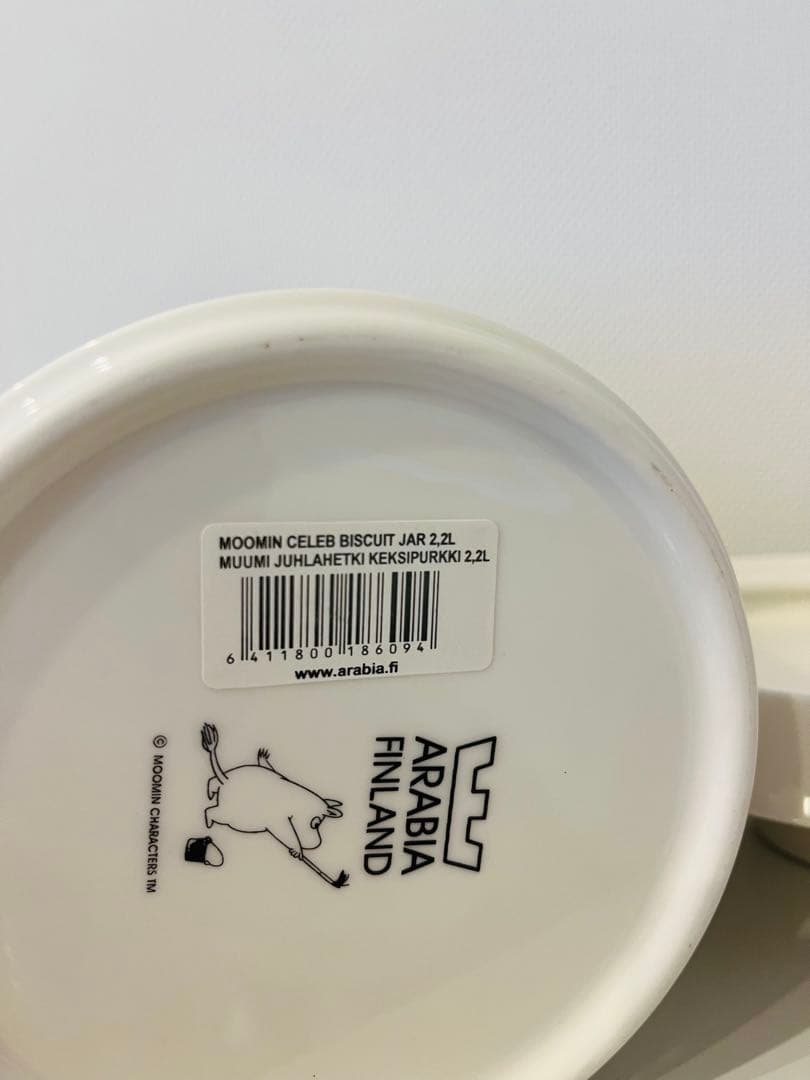 ARABIA リトルミイ　ビスケットジャー　アラビア　ムーミン北欧