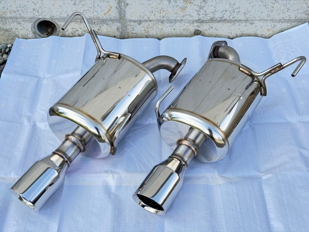 STIパフォーマンスマフラー VN5レヴォーグ用 美品 1箇所のみ傷あり+おまけ