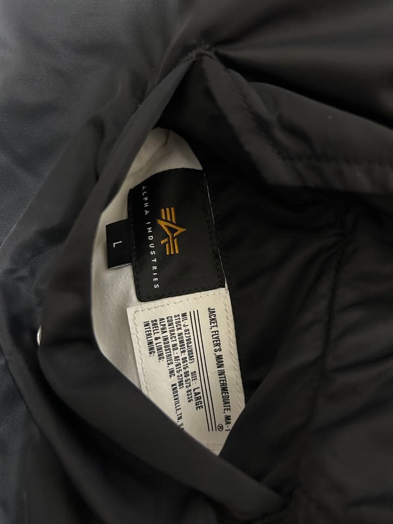 【美品】24karats × ALPHA リバーシブル MA-1 ブルゾン