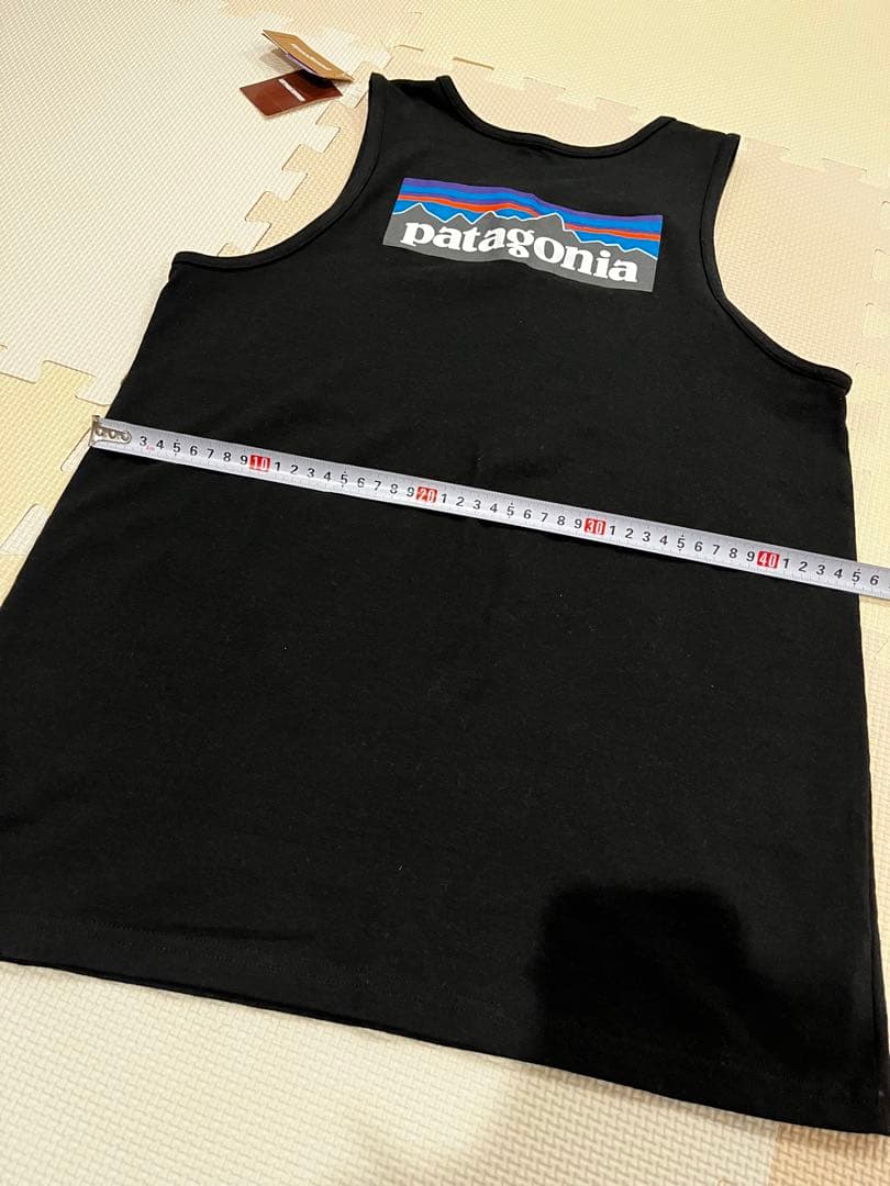 パタゴニア　ブラック　黒　ノースリーブ　タンクトップ