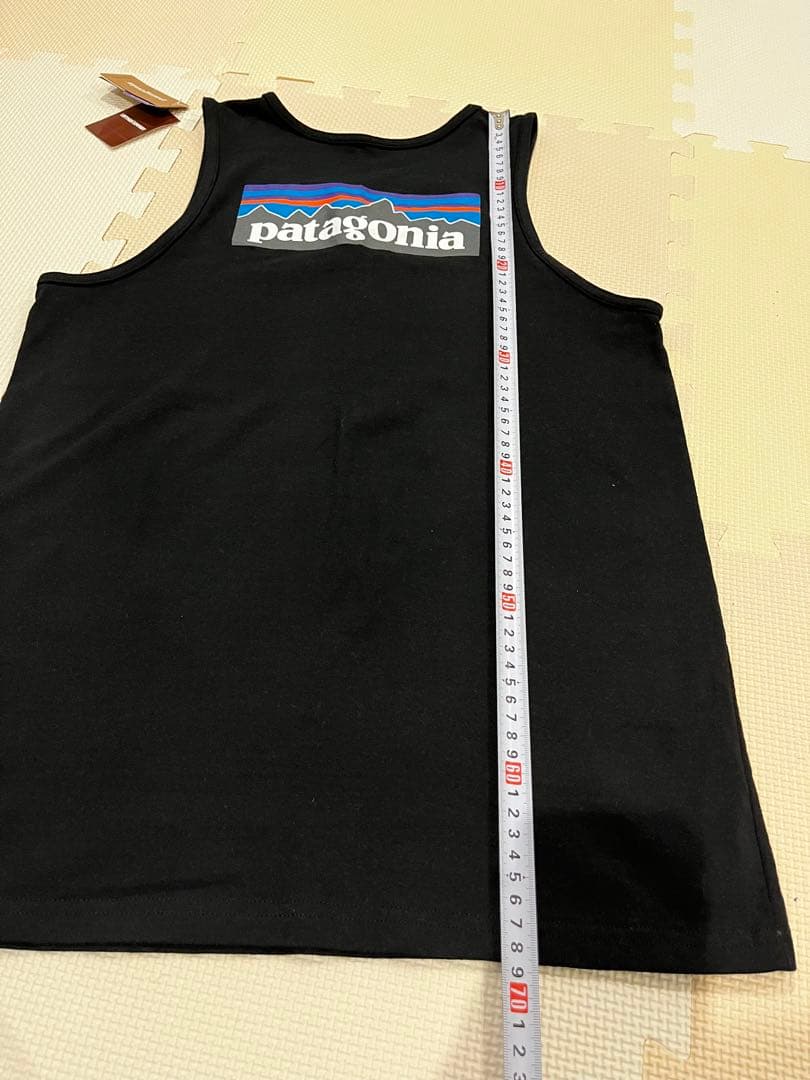 パタゴニア　ブラック　黒　ノースリーブ　タンクトップ