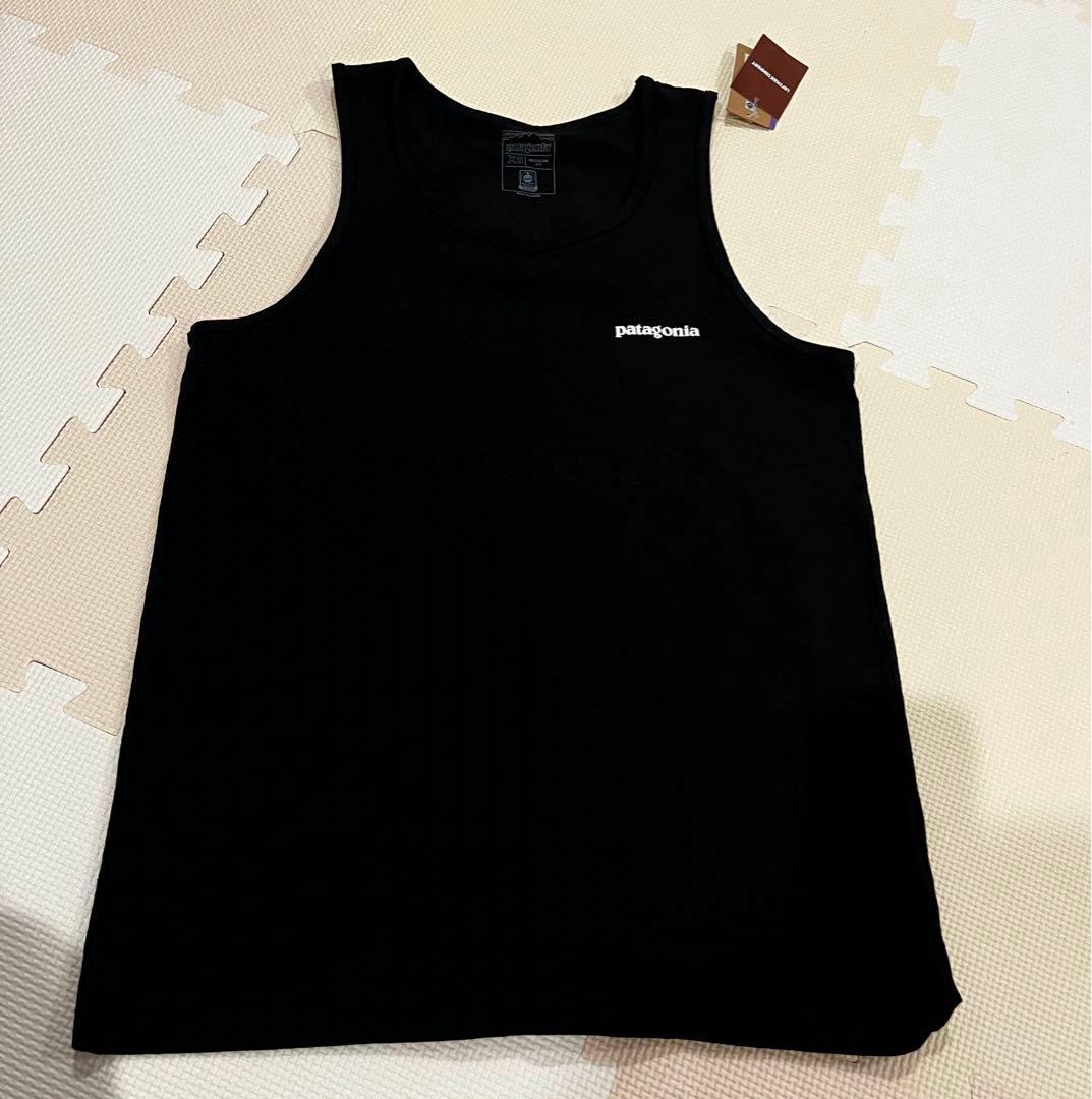 パタゴニア　ブラック　黒　ノースリーブ　タンクトップ
