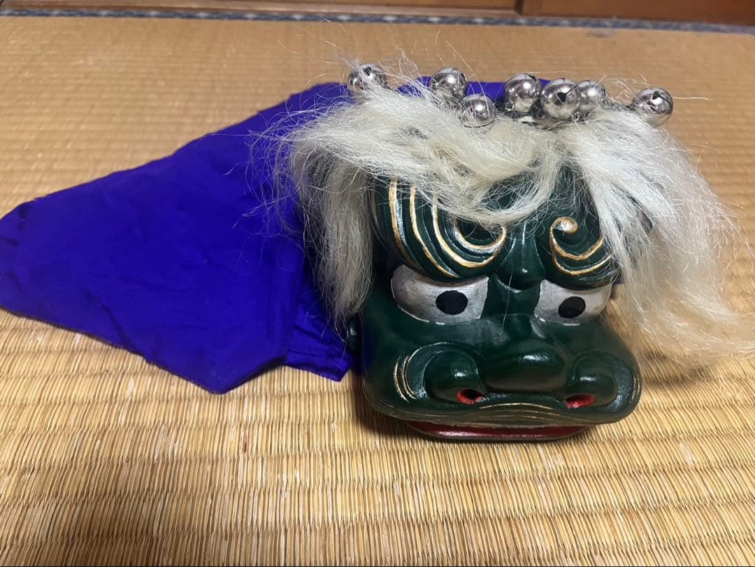 琉球舞踊 獅子舞 小道具（布製バック付き）