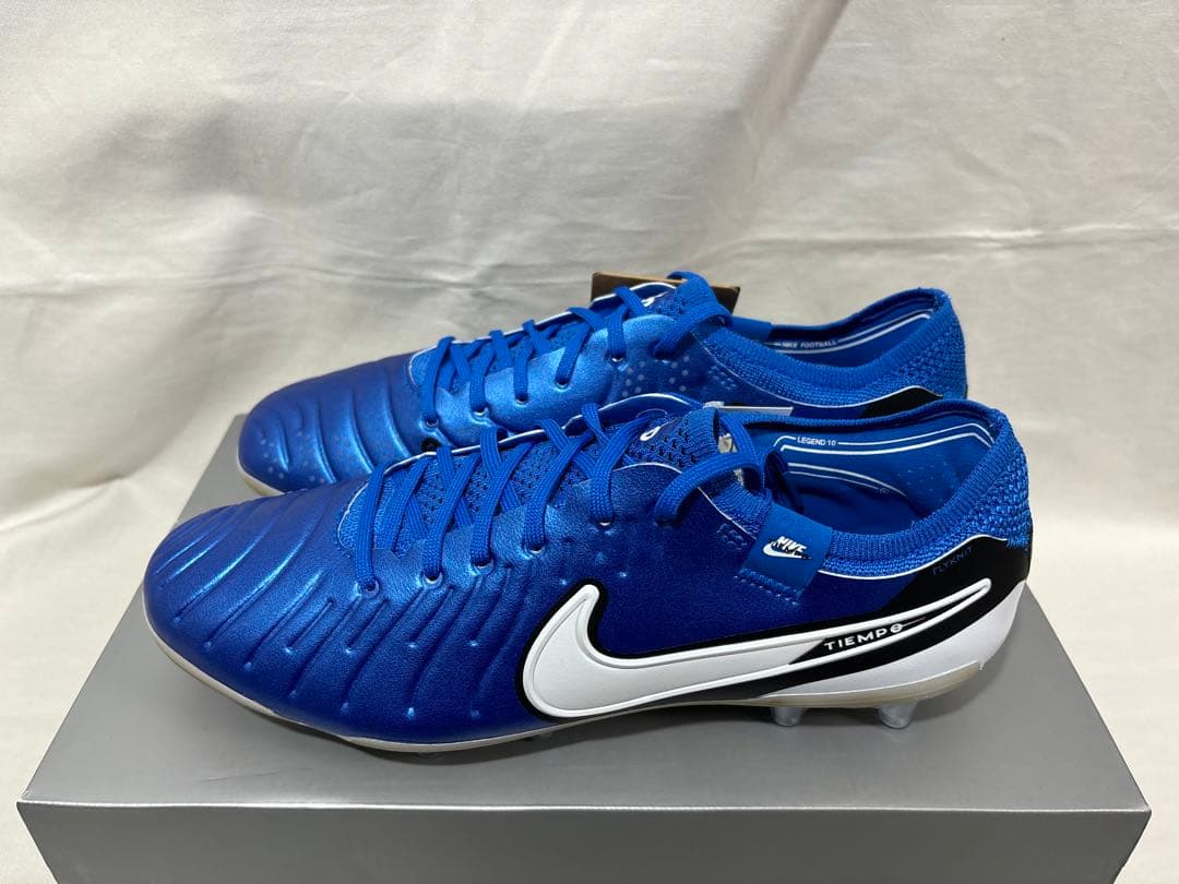 シューズ nike legend 10 elite ag-pro blue 26.5