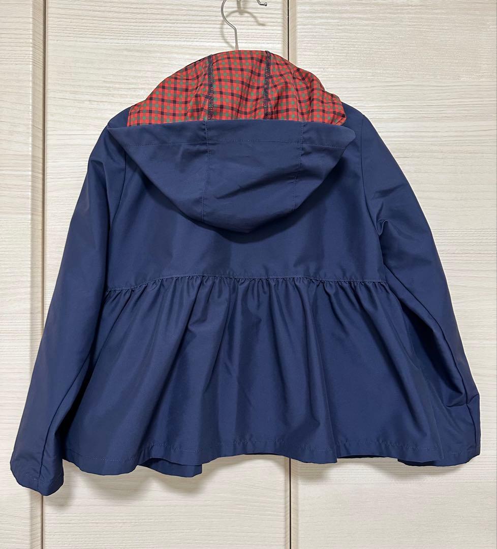 familiar フリル付きパーカー　120