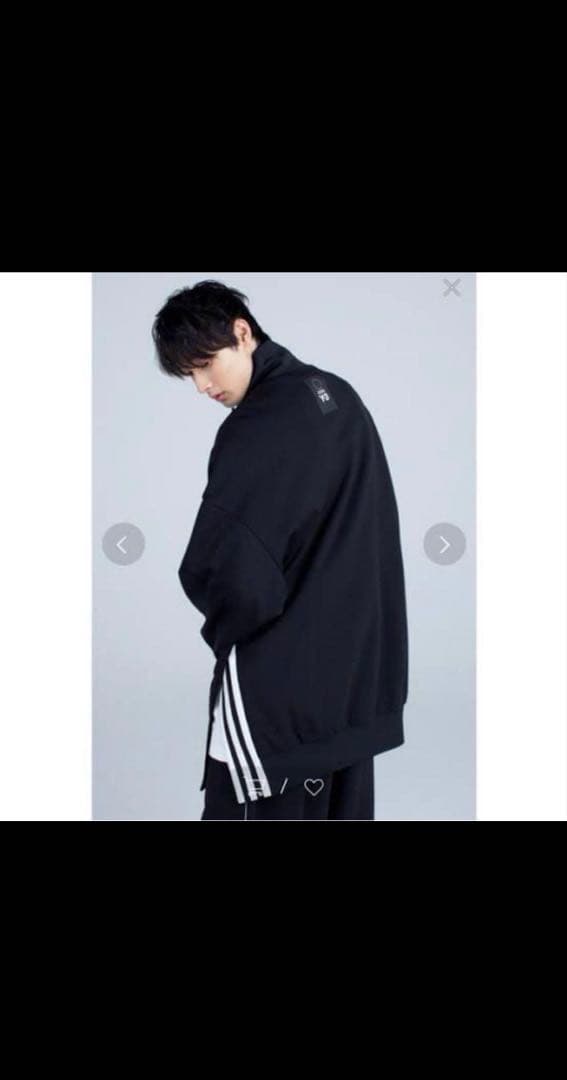 Y-3 ロング　トラックジャケット　スリーストライプス