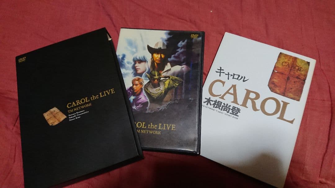 TM NETWORK CAROL the LIVE DVD 写真集2冊