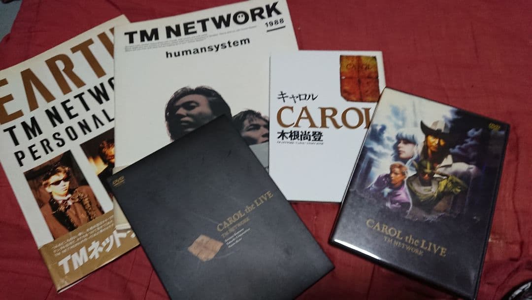 TM NETWORK CAROL the LIVE DVD 写真集2冊