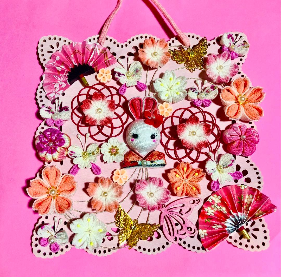 ハロウィンウッドプレート飾り　秋飾りプレート飾り　桜プレート飾り　3点