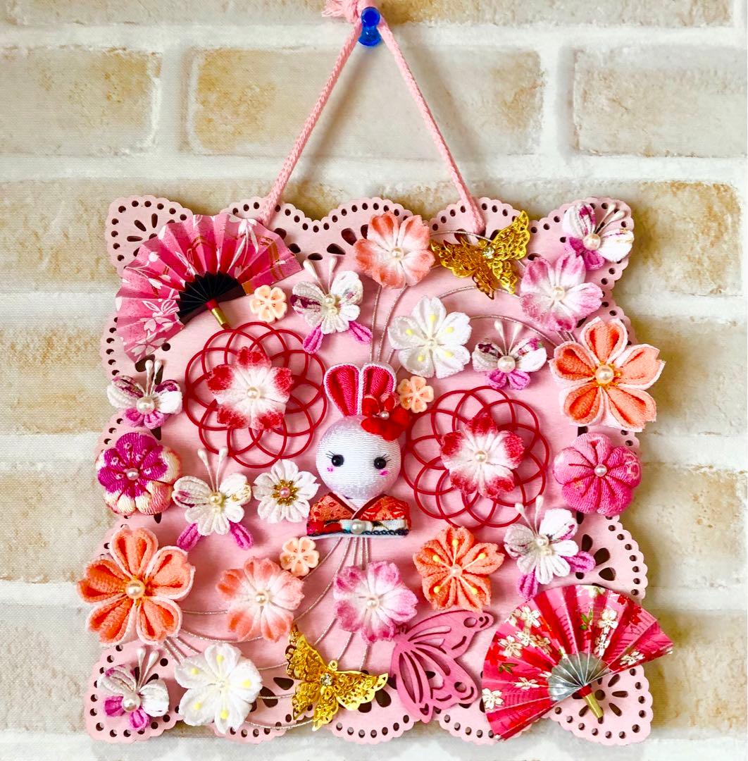 ハロウィンウッドプレート飾り　秋飾りプレート飾り　桜プレート飾り　3点