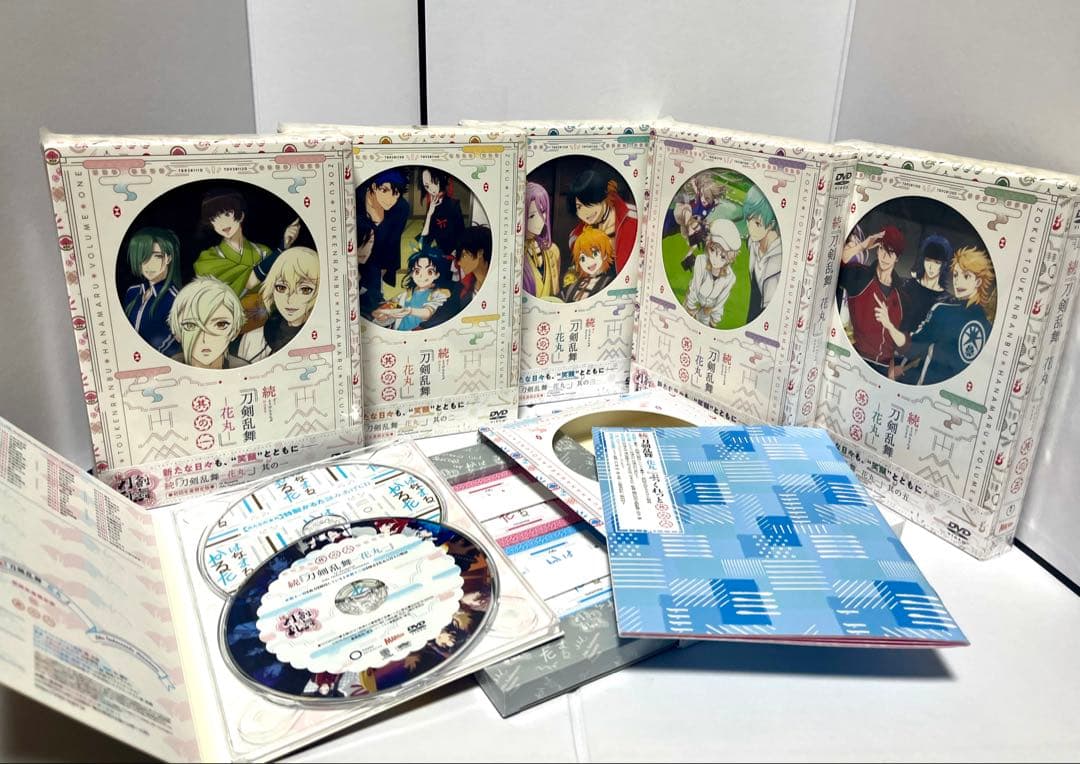 続刀剣乱舞花丸 DVD 初回限定生産版 ６巻セット