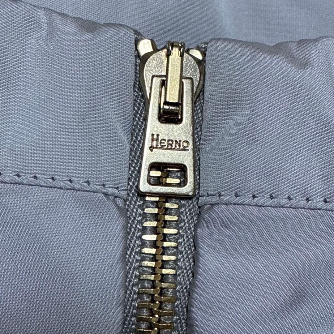 Helno ヘルノ ロングコート ハイネック スプリングコート グレー