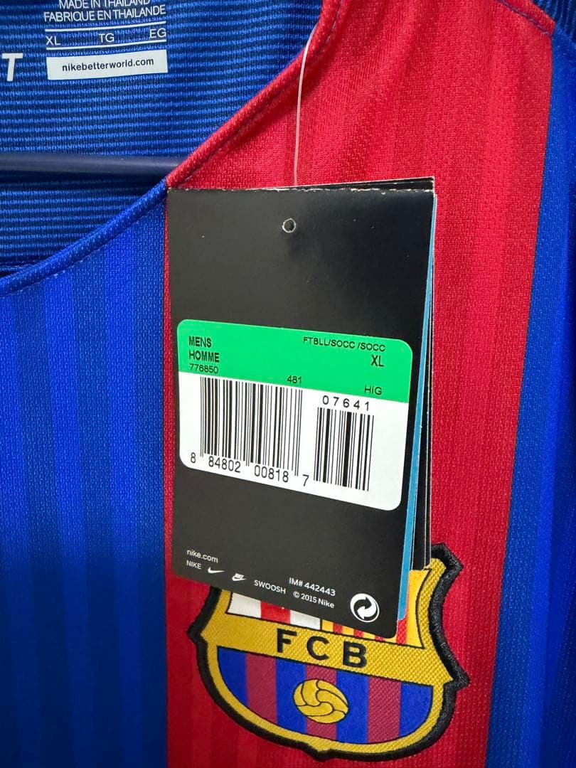 正規品【新品/タグ付き】16/17 FCバルセロナ  背番号10メッシ