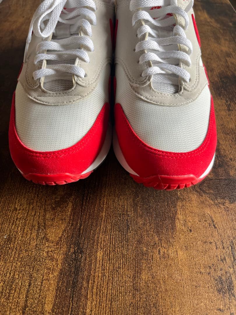 美品❗️AIR MAX1 .86.OG golf 白/赤 26.5センチ