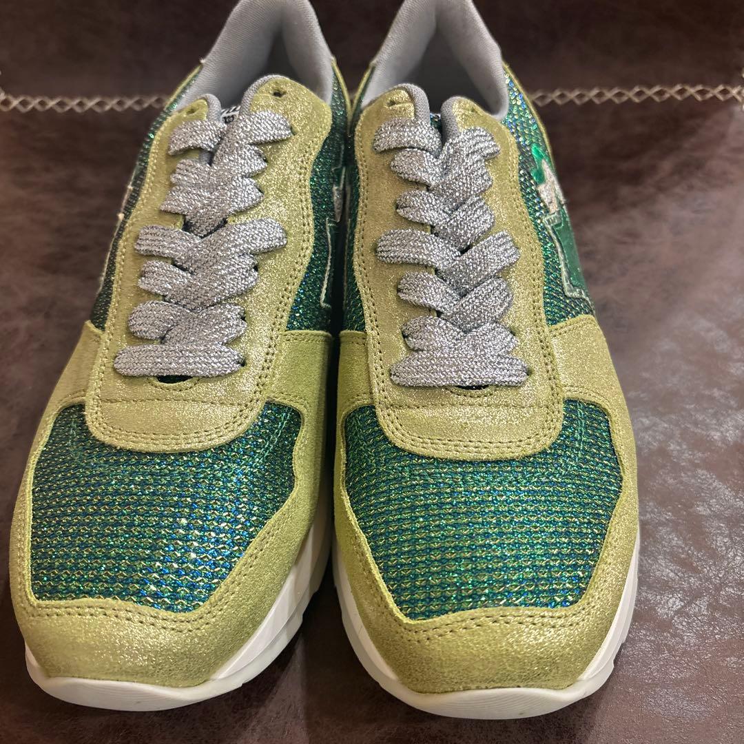Atlantic Stars スニーカー 緑金色
