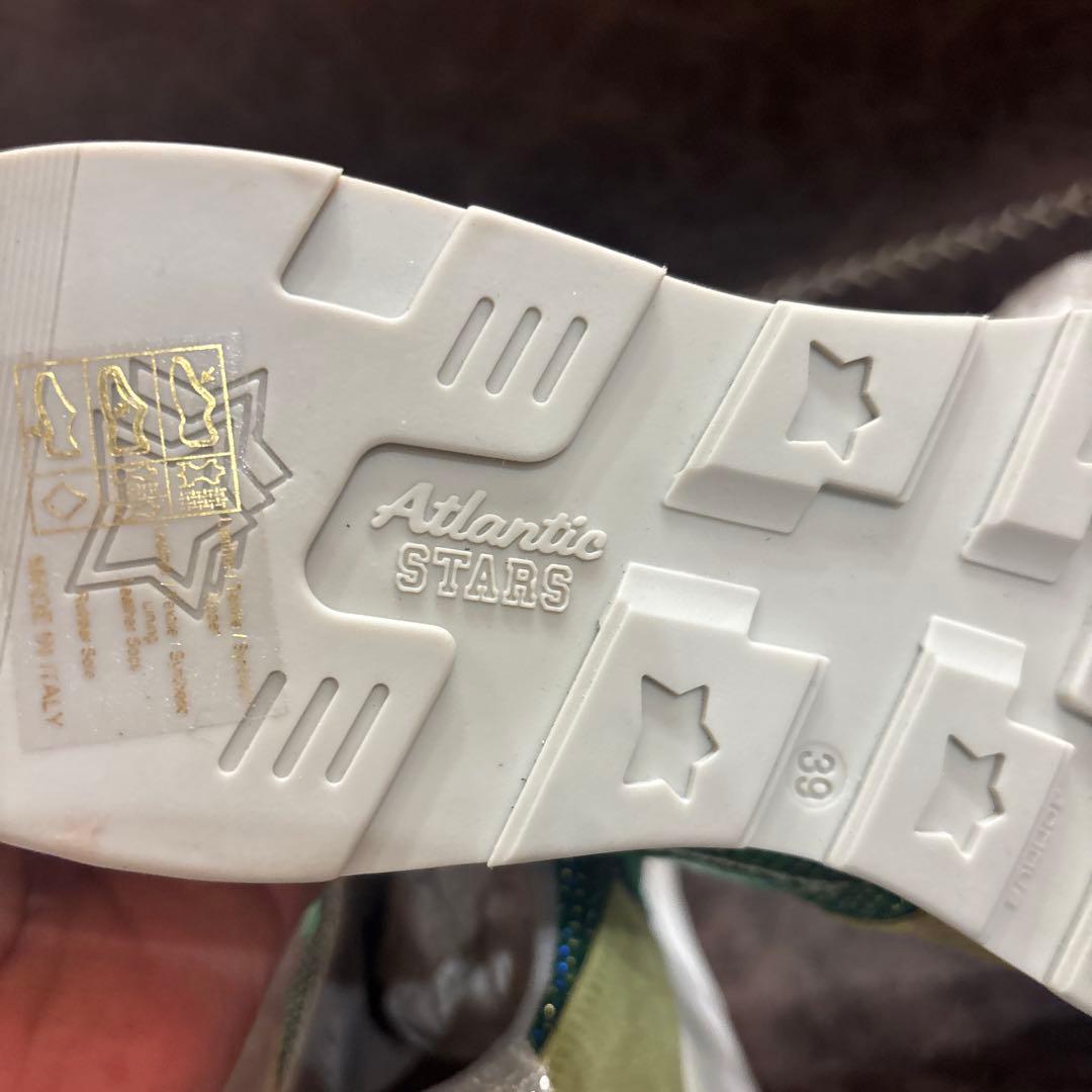 Atlantic Stars スニーカー 緑金色